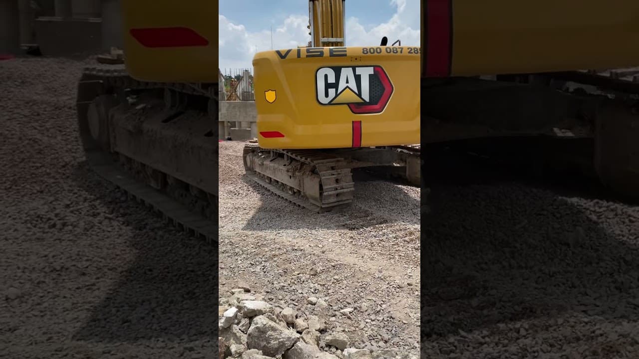 Excavadora sobre orugas: movilidad en terrenos difíciles